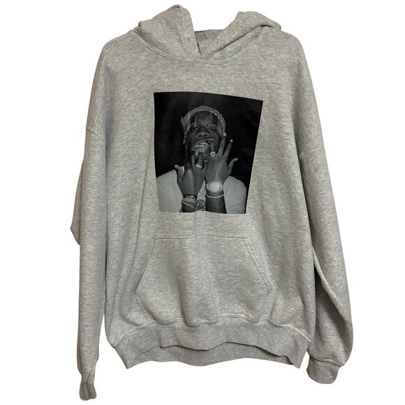 Gildan Dryblend Lil Yachty Hoodie Mens Size L - Picture 1 of 7